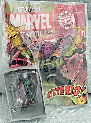 Eaglemoss Marvel Classic Collection Mysterio  No 57 Display Figure And Mag • £7.99