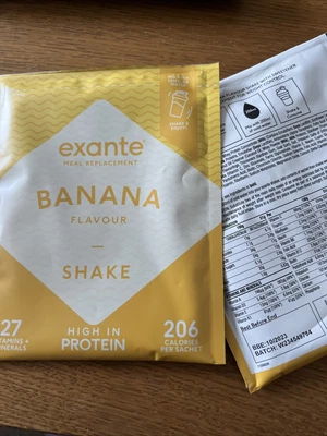 £23.35 • Buy 20 Exante Meal Banana Shakes OFFER