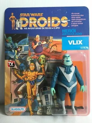 Custom Vintage Star Wars Droids Glasslite VLIX MOC - New Improved Version! • $100