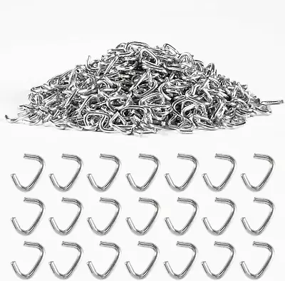 650PCS Galvanized Hog Rings For Upholstery Fencing Animal Cages-3/8 Inch • $9.23