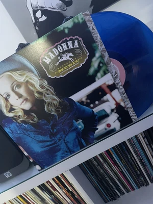 £40 • Buy Madonna - “Music” Exculsive Limited Edition Blue Vinyl Sainsburys Rare