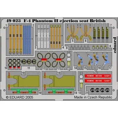 1:48 McDonnell Douglas F-4 - British Ejection Seat 49023 Eduard • £10.20