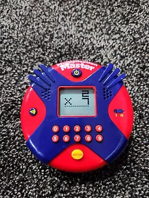 Multiplication Master Learning Electronic Math Handheld Game...TESTED & WORKS... • $5