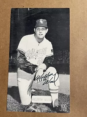 Wilbur Wood Signed Chicago White Sox Jd Mccarthy Postcard • $20