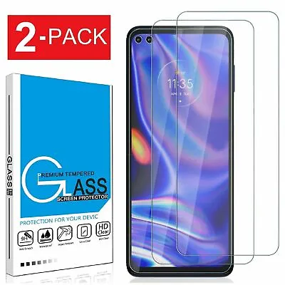 2x For Motorola Moto One 5G / Moto G 5G Plus Tempered Glass Screen Protector • $3.55