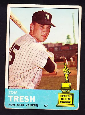 1963 Topps #470 Tom Tresh Yankees Sp • $17
