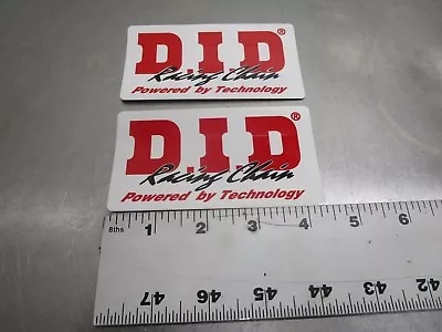 D.I.D Racing Chain Decal Sticker 2-pack • $9.95