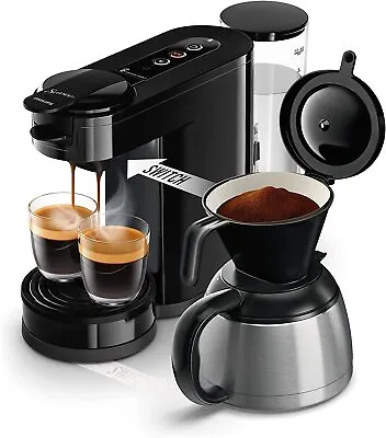 $579.70 • Buy Philips Senseo Switch 2 En1- Coffee Maker Of Drip And Pods, 1 L. Jug Printer-