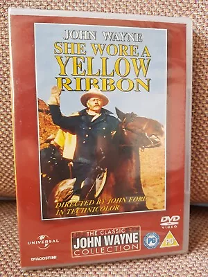 John Wayne - She Wore A Yellow Ribbon - DVD - Brand NEW And Sealed - Cowboy Film • £4