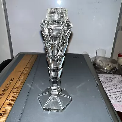 Vintage Art Deco Glass Crystal Cut Saltor Pepper Shaker One Only • $4.99