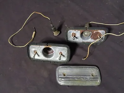 Studebaker Lark Wagonaire Wagon Back-up Reverse Lights Housings Lens Sockets • $50