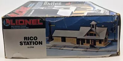 Lionel 6-2709 O Rico Station Building Kit LN/Box • $29.51