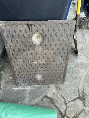 £95 • Buy Cast Iron Drain Cover 504mm X 655mm More Sizes Available FREE P&P.,