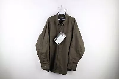 New 5.11 Tactical Series Mens XL Taclite Pro Collared Uniform Button Shirt Green • $50.96