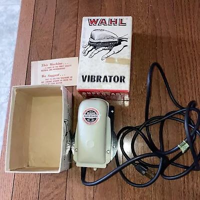 Wahl Supersage 440 Hand-Held Massage Vibrator Vtg Precision Built Barely Used • $19.77