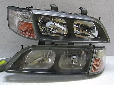 1995 2001 Jdm Nissan Primera P11 Infinity G20 Blk Houseing Hid Headlight Set Oem • $369.99