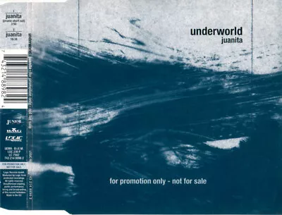 Underworld Juanita Logic RecordsLogic RecordsJunior Boy's OwnBMG CD Promo 19 • £16.50