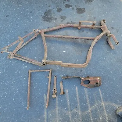 1917 1918 Indian Model O Motorcycle Frame Original Pre War  • $6000