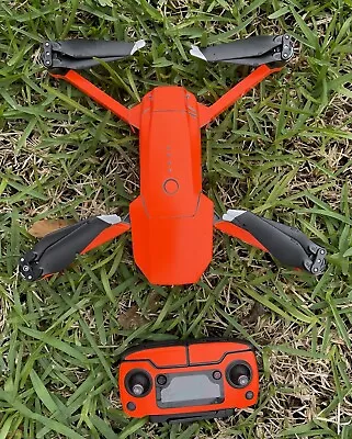 DJI Mavic Pro /RC Wrap - RED Fluorescent Sticker Skin Decal. Drone Not Included. • $17.99