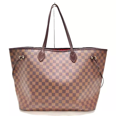 Louis Vuitton LV Tote Bag  Neverfull GM Brown Damier  1276013 • $400