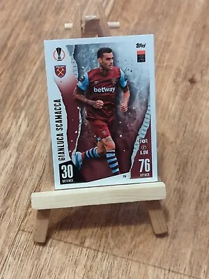 💥topps Match Attax 2023/24 Card  Gianluca Scamacca  West Ham United • £0.99