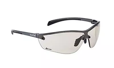 £9.99 • Buy Bolle Silium+ Platinum CSP Coating Tinted Lens Safety Glasses Anti Scratch New
