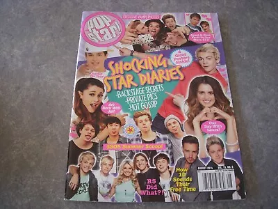 POP STAR Magazine AUGUST 2014 8 GIANT POSTERS 5S0S R5 ONE DIRECTION! • $14.99