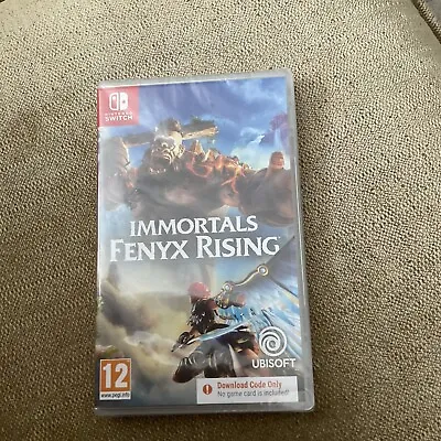 Immortals: Fenyx Rising - Nintendo Switch - Brand New And Sealed - Code In A Box • £10.90