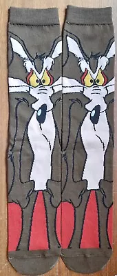 Novelty Character Wile E Coyote Socks Looney Tunes Colourful Fancy Dress Gift • £7.95