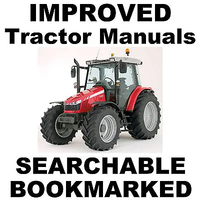 Massey Ferguson 5400 5425 5435 5445 5455 5460 5465 DYNA 4 Tractor Service Manual • $12.40