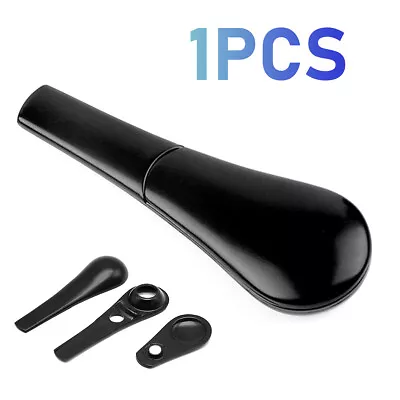 Portable Magnetic Metal Spoon Smoking Pipe Black With Gift Box - FREE SHIP CN • $7.23