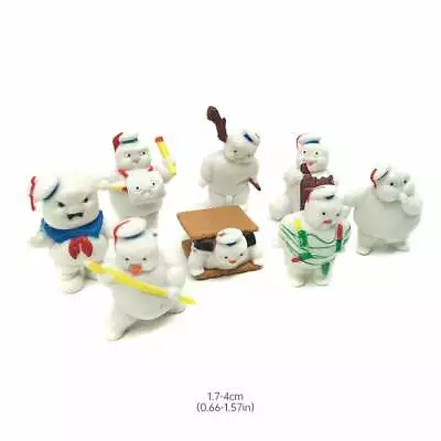 8Pcs Ghostbusters Afterlife Mini Puft Set Bobblehead Headknocker Figure Toys AU • $18.09