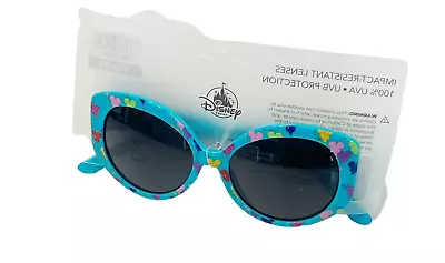 Disney Parks Mickey Colorful Balloons Frame Sunglasses Child Kids Aqua Blue NEW • $15.29