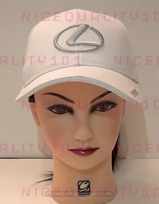 Lexus 3D Logo Hat Cap White Adjustable Men Women • $27.99