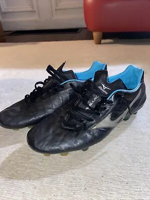 $125 • Buy Mizuno Rebula V1 Made In Japan FG Soccer Shoes, Size 11, MIJ, Black Blue Silver