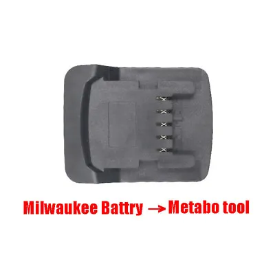 £18.24 • Buy Adapter For Metabo 18V Cordless Tools Work With Milwaukee M18 18V Li-ion Battery