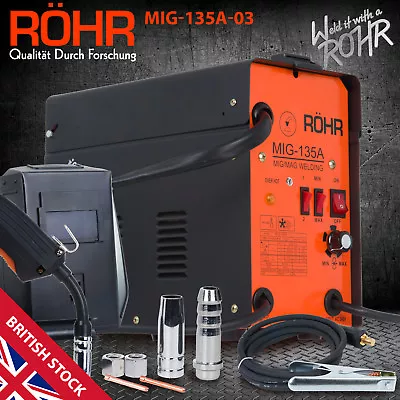 £139.99 • Buy MIG Welder Gasless Inverter 240V / 135 Amp / AC No-Gas Welding Machine MIG-135A