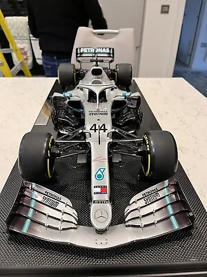 Die Cast Model Amalgam Lewis Hamilton F1 Mercedes W10 1:8 Scale • £6000