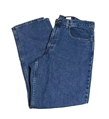 Eddie Bauer Jeans Men 36x30 Denim Classic Fit Blue Medium Wash Style ID #3060 • $18