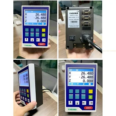 11 Languages YH800-3A LCD YHSINO DRO 3 Axis Digital Readout Display • $93.06