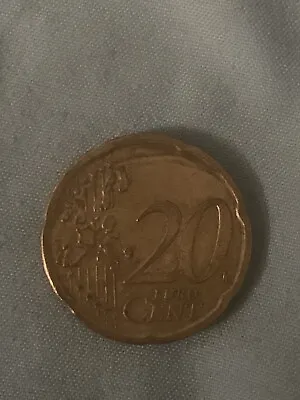 2002 Italy 20 Cent Euro • $95