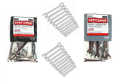 Craftsman Mini Ignition Midget Wrench Set Set Of SAE Or Metric Or Both  • $34.95