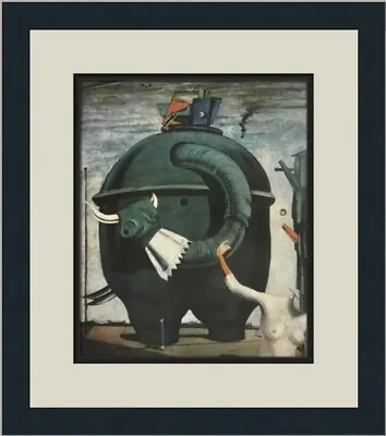 Max Ernst The Elephant Of Celebes Custom Framed Print • $75