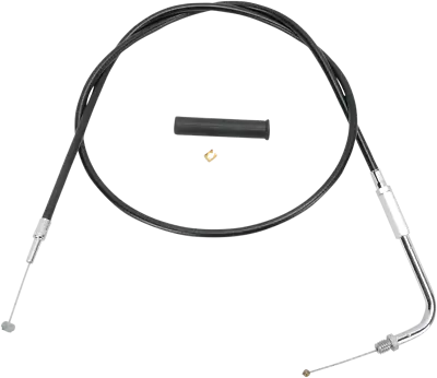 Drag Specialties Alternative Length Black Vinyl Throttle Cable 48in. #0650-1100 • $40.95