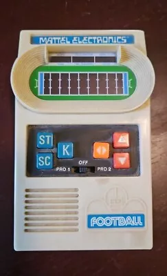 1977 Mattel Electronic Football Game Handheld Mattel Retro • $29.95