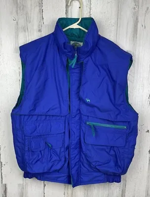 Gary Nesse Vintage The Ultimate Hunting Cargo Vest L Tons Of Pockets • $28