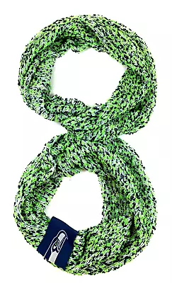$22.98 • Buy Seattle Seahawks Women’s Scarf Forever Collectibles NFL Licensed Infinity NWT