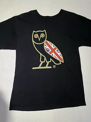 OVO UK Exclusive Union Jack Drake Owl T-shirt • £49.99