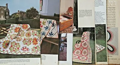 Vintage Applique Quilt Patterns From OOP Magazines • $2.75