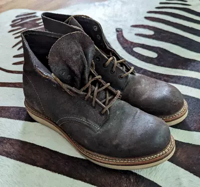 Red Wing J Crew 4573 10 D Chocolate Brown Muleskinner Made In USA Beautiful Work • $245